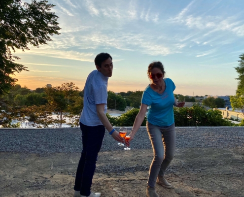 Joey Yates & Letitia Quesenberry, circa 2020.