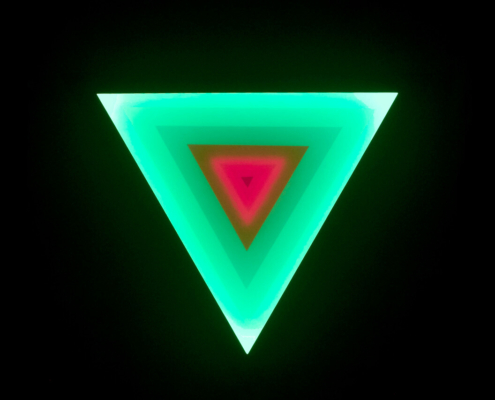 "Hyperspace," an art piece by Letitia Quesenberry. Photo of an art piece by Letitia Quesenberry.