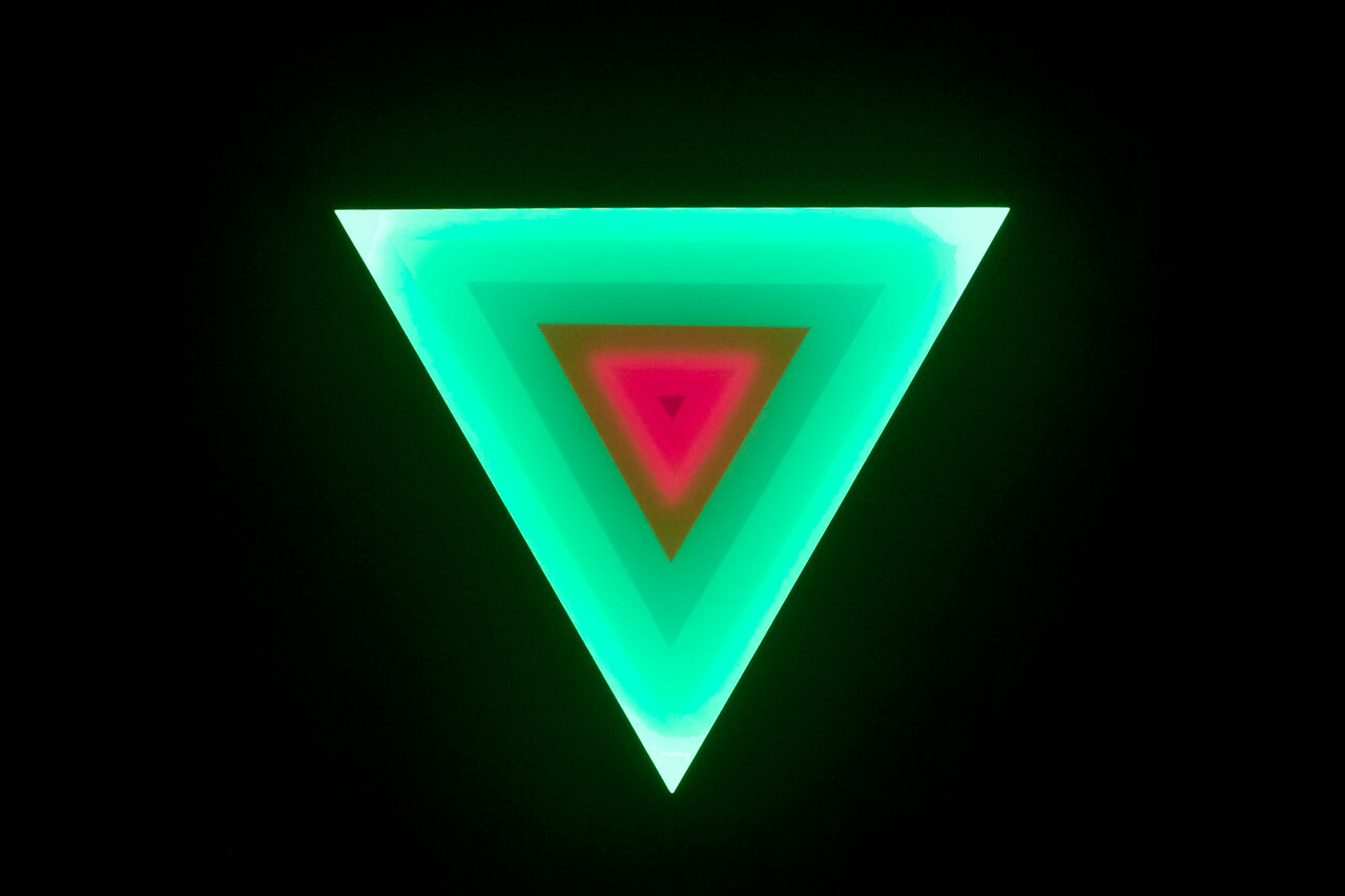 "Hyperspace," an art piece by Letitia Quesenberry. Photo of an art piece by Letitia Quesenberry.