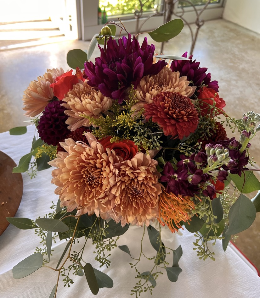 Beautiful Autumnal Floral Arrangement